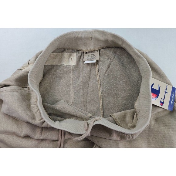 CHAMPION Men's Fleece Shorts Medium Large Lightweight 7” Vintage Dye Lightweight - Picture 10 of 11